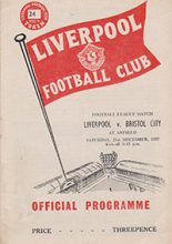 Liverpool v Bristol City 21-Dec-1957