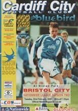 Cardiff City v Bristol City 22-Feb-2000