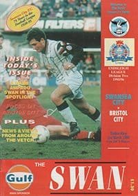 Swansea City v Bristol City 02-Mar-1996