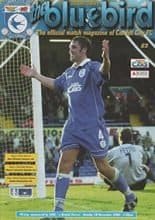 Cardiff City v Bristol Rovers 19-Nov-2000