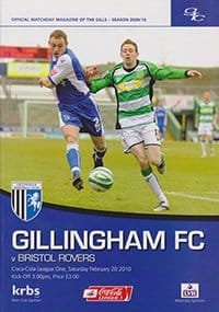 Gillingham v Bristol Rovers 20-Feb-2010