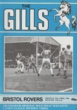 Gillingham v Bristol Rovers 23-Apr-1984