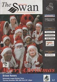 Swansea City v Bristol Rovers 26-Dec-2002