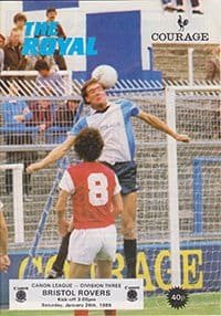 Reading v Bristol Rovers 26-Jan-1985