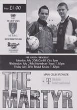 Merthyr Tydfil v Bristol Rovers 26-Jul-2002