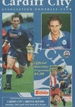 Cardiff City v Bristol Rovers 29-Apr-1995