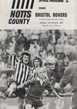 Notts County v Bristol Rovers 03-Feb-1973