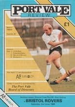 Port Vale v Bristol Rovers 03-Jun-1989