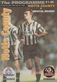 Notts County v Bristol Rovers 09-Apr-1996