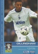Gillingham v Burnley 13-Jan-2001