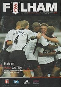 Fulham v Burnley 16-Feb-2003