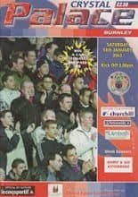 Crystal Palace v Burnley 18-Jan-2003