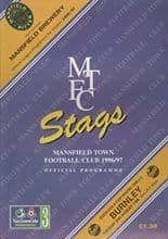 Mansfield Town v Burnley 20-Aug-1996