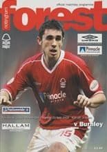 Nottingham Forest v Burnley 21-Apr-2003