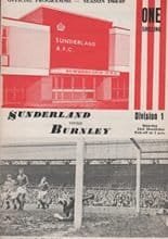 Sunderland v Burnley 23-Nov-1968