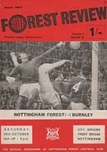 Nottingham Forest v Burnley 25-Oct-1969