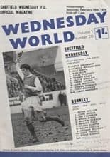 Sheffield Wednesday v Burnley 28-Feb-1970