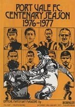 Port Vale v Burnley 29-Jan-1977