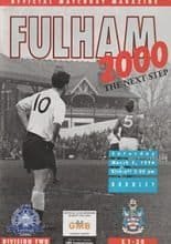 Fulham v Burnley 05-Mar-1994