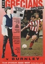 Exeter City v Burnley 07-May-1994