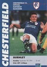 Chesterfield v Burnley 07-Sep-1997