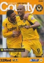 Newport County v Burton Albion 21-Apr-2014