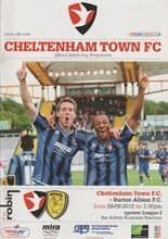 Cheltenham Town v Burton Albion 28-Aug-2010