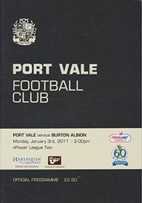 Port Vale v Burton Albion 03-Jan-2011