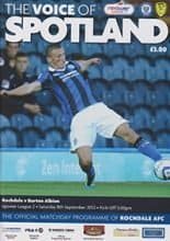 Rochdale v Burton Albion 08-Sep-2012