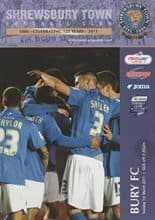 Shrewsbury Town v Bury 01-Mar-2011