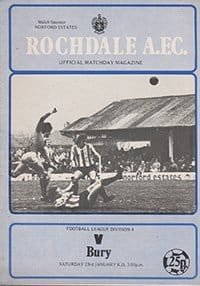 Rochdale v Bury 23-Jan-1982