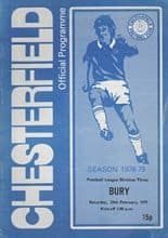Chesterfield v Bury 24-Feb-1979