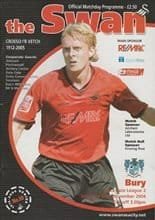 Swansea City v Bury 27-Nov-2004