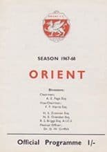 Leyton Orient v Bury 27-Jan-1968