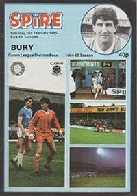Chesterfield v Bury 02-Feb-1985