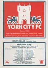 York City v Bury 07-May-1984