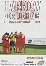 Harrow Borough v Bury Town 18-Nov-2014