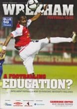 Wrexham v Cambridge United 20-Mar-2010