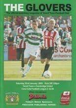 Yeovil Town v Cambridge United 22-Jan-2005
