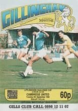 Gillingham v Cambridge United 06-Sep-1988