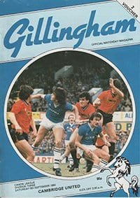 Gillingham v Cambridge United 08-Sep-1984