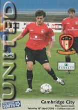 Hayes & Yeading United v Cambridge City 19-Apr-2008