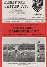 Hereford United v Cambridge City 01-Jan-1966