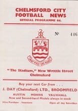 Chelmsford City v Cambridge City 09-Nov-1963