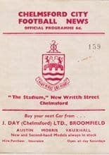 Chelmsford City v Cambridge United 15-Apr-1963