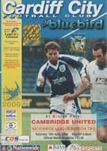 Cardiff City v Cambridge United 15-Apr-2000