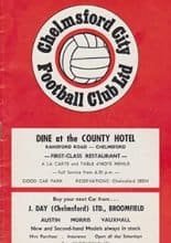 Chelmsford City v Cambridge United 01-Nov-1969