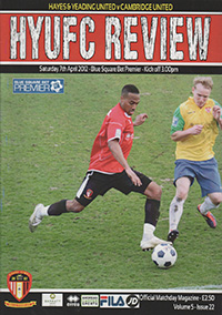Hayes & Yeading United v Cambridge United 07-Apr-2012
