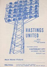 Hastings United v Canterbury City 13-May-1967