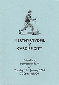 Merthyr Tydfil v Cardiff City 11-Jan-2005